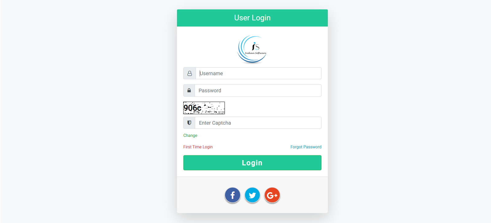 Indian Software Online Service Login